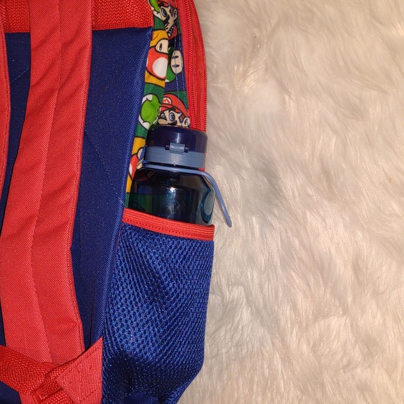 🙀💙❤️💛SUPER MARIO💛❤️💙 BACKPACK 5 Piece Set need for School - Picture 15 of 16